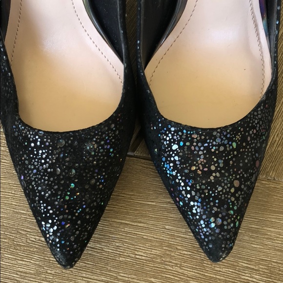 (Sold) Vince Camuto Harty Heels Black Iridescent - Picture 7 of 8